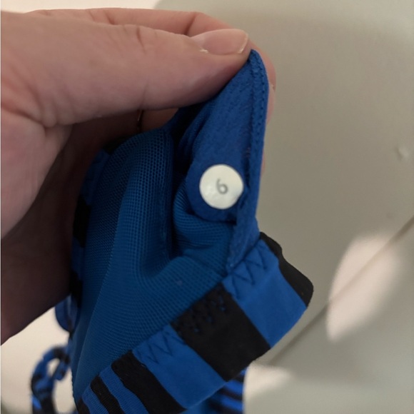 Lululemon Blue Strappy Sports Bra - Picture 2 of 3